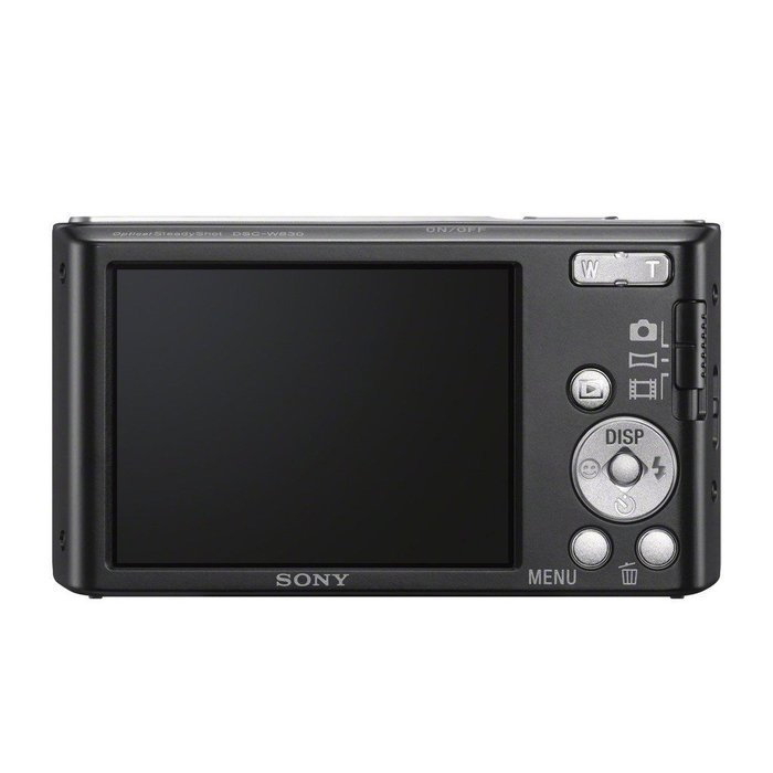 Sony DSCW830/B 20.1MP Digital Camera with 2.7" LCD (Black) (Certified Refurbished) N3
