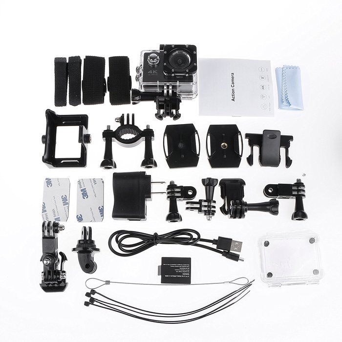 Sports Camera MECO 4K Action Camera Waterproof Diving Camera Shockproof Riding Camera Wifi 2.4G Wireless Camera...