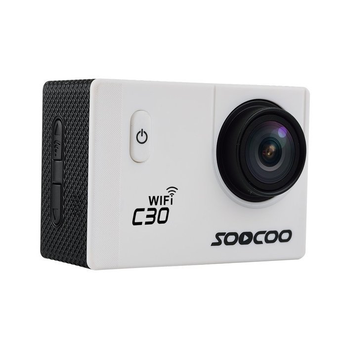 PowerLead 2K PL-AC30 Wifi Waterproof Action Camera DV 12MP HD DVR Camcorder with Mounting Accessories Kit/Gold N12