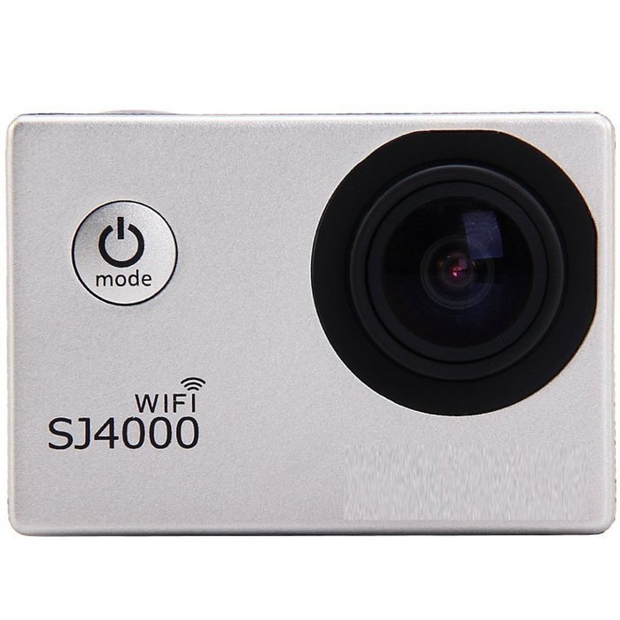 Generic Pangu 1080P 1.5 Inch 12MP 170 Degree Full HD Micro USB 2.0 Wifi SJ4000 Sports DV Camera (Silver)