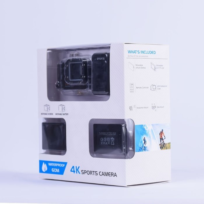 SDV-4460 4K WIFI Underwater Camera 2.0-Inch LCD HD 1080P Sports Action Cameras Waterproof Camera Diving 60M N4