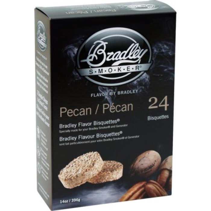 BTPC24 Pecan Bisquettes 24-Pack Bradley Smoker Outdoor Cooking Camp Kitchens