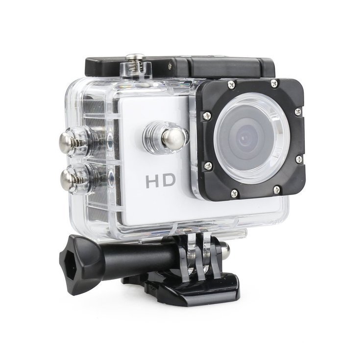 Generic 1080P 12MP Full HD USB 2.0 HDMI SJ4000 Outdoor Sports DVR Cam Action DV Camera (Silver) N3