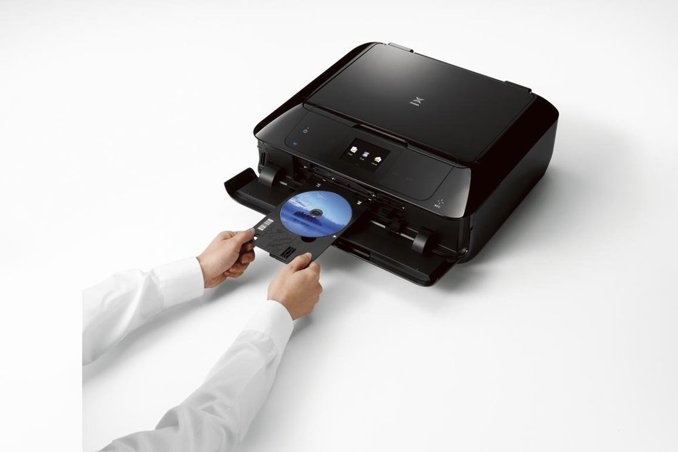 CANON MG7520 Wireless Color Cloud Printer with Scanner and Copier, White (Discontinued By Manufacturer) N14