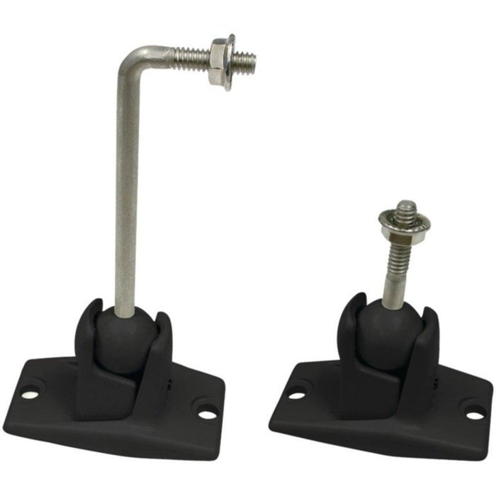 OMNIMOUNT 10.0 W/C Stainless Steel Universal 10lb Speaker Wall/Ceiling Mount Kit consumer electronics