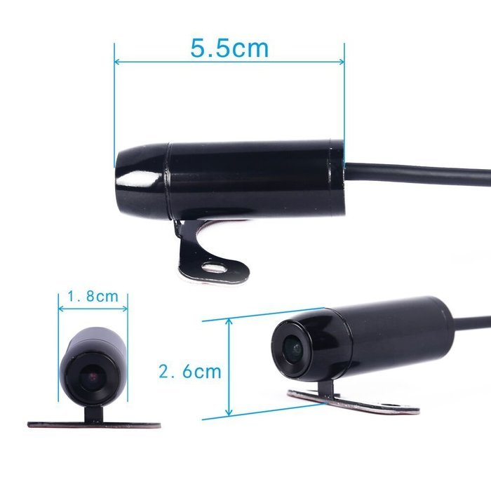 Biker's Camera, SYKIK rider SYBC6L Motorcycle Action Camera, Sport camera and DVR. Front camera and back camera . N9
