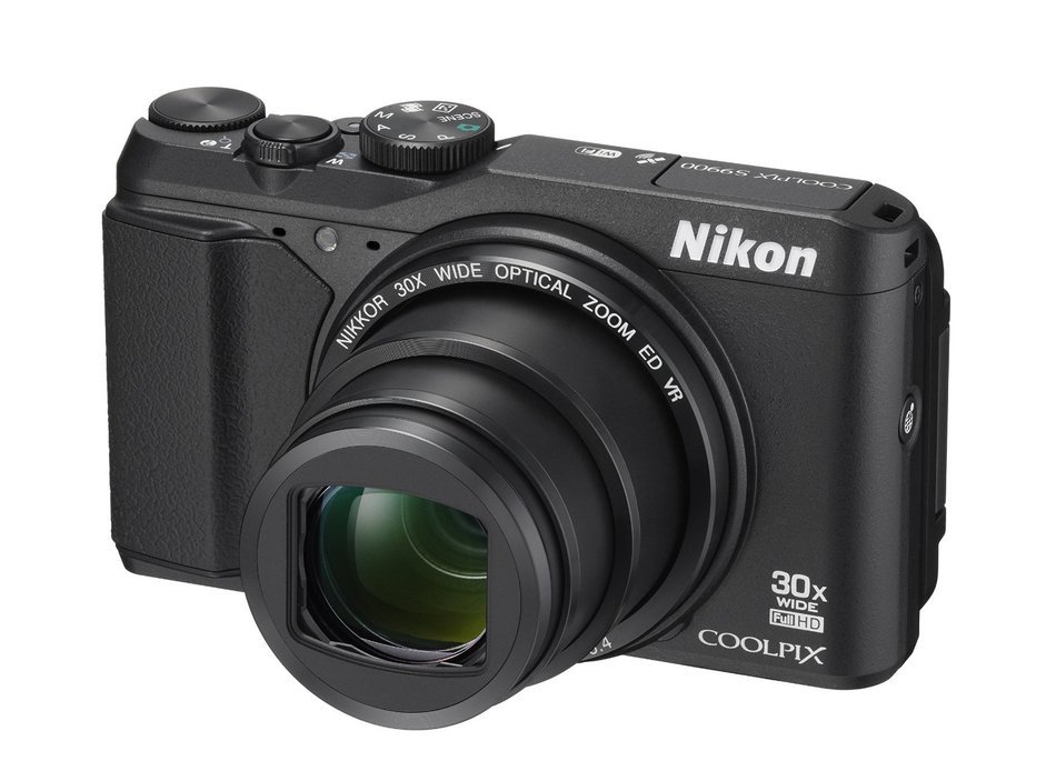 Nikon COOLPIX S9900 Digital Camera with 30x Optical Zoom and Built-In Wi-Fi (Black) N9