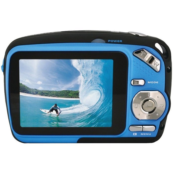 COLEMAN C12WP-BL 16.0 Megapixel Xtreme2 HD Underwater Digital Camera (Blue) N3