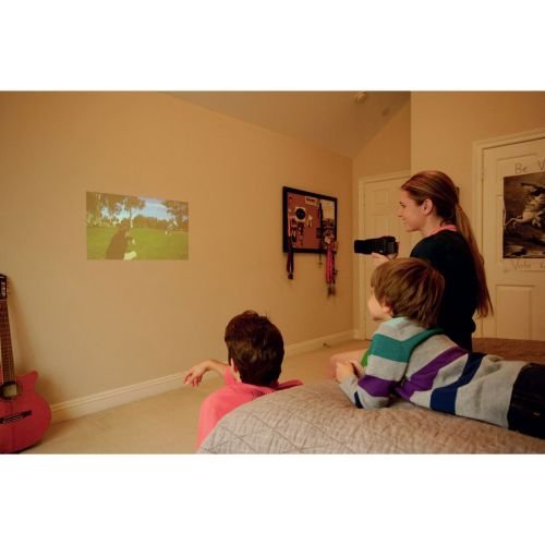 BUNDLE: Sony PJ350 Camcorder with built in projector! 2.7" touchscreen, 1920x1080 Full HD, 24x optical zoom, 32GB...