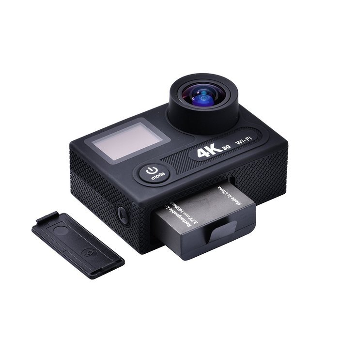 GAOKI SHD62C 360 Degree Smart 4K 30FPS 1080P 60FPS WiFi Built-in 2.0'' LCD 12MP 170&deg; Wide Angle Sport Action Camera... N5