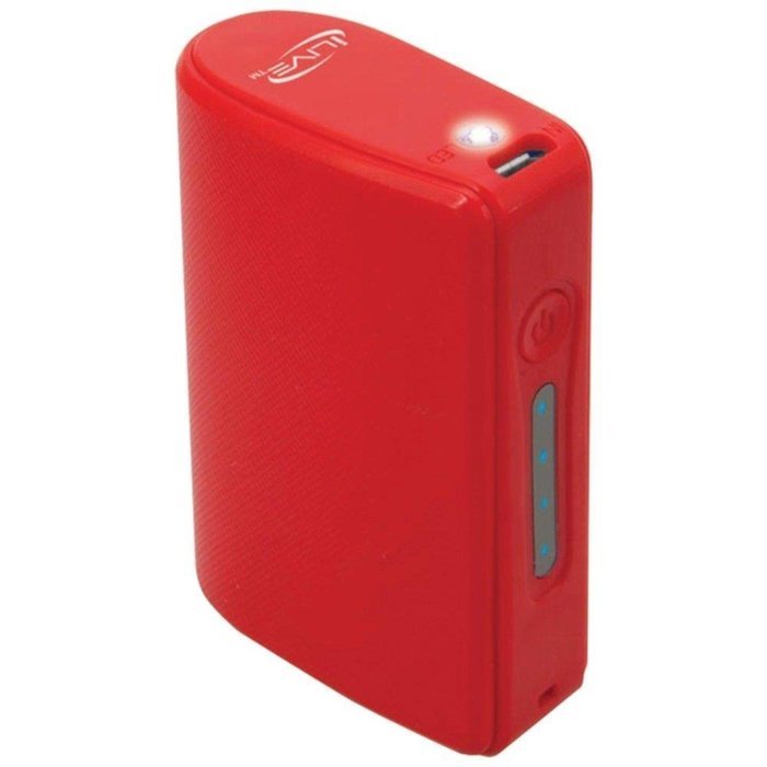 ILIVE IPC525R 5,200mAh Portable Charger (Red) consumer electronics