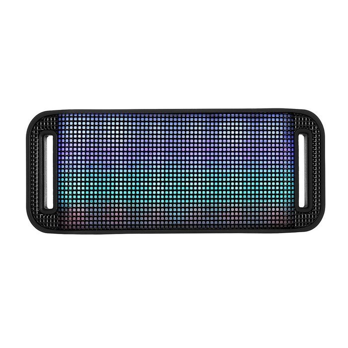 niceEshop(TM) Portable LED Wireless Bluetooth Speaker for Smartphone and Tablet, Black N2
