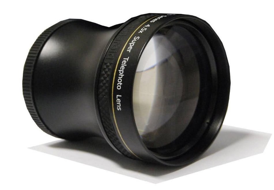 Polaroid Studio Series 4.5x Super Telephoto Lens, Includes Lens Pouch and Cap Covers For The Pentax K-3, K-50,... N3