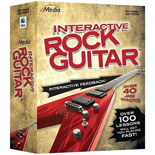 New EMEDIA MUSIC EG06111 Interactive Rock Guitar