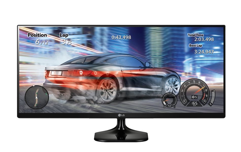 LG 25UM58-P 25-Inch 21:9 UltraWide IPS Monitor with Screen Split N4