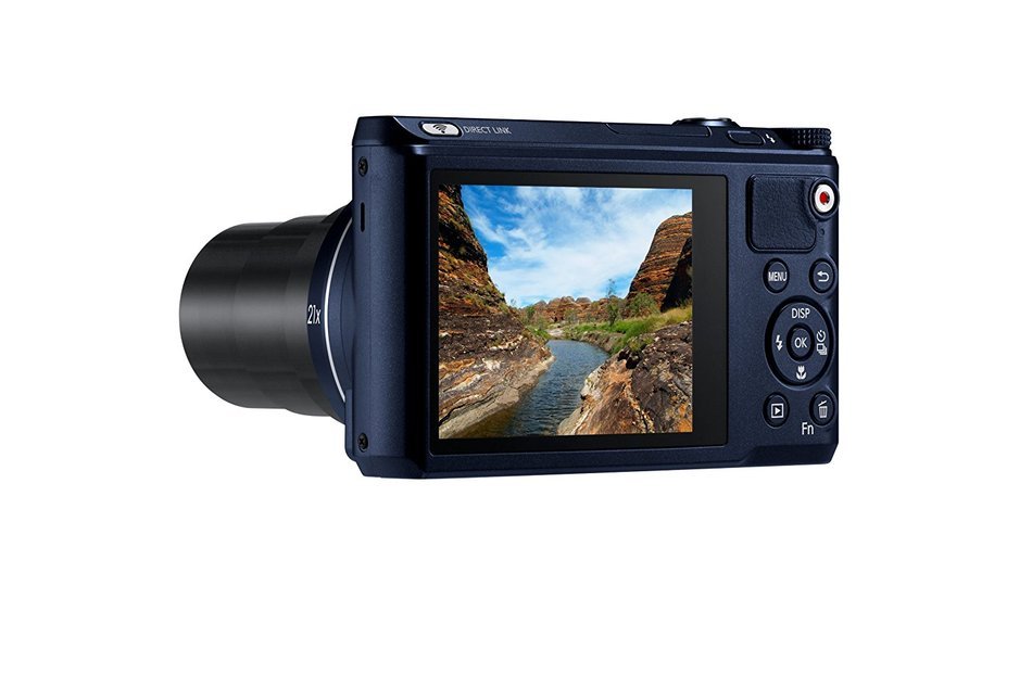 Samsung WB800F 16.3MP CMOS Smart WiFi Digital Camera with 21x Optical Zoom, 3.0" Touch Screen LCD and 1080p HD... N6