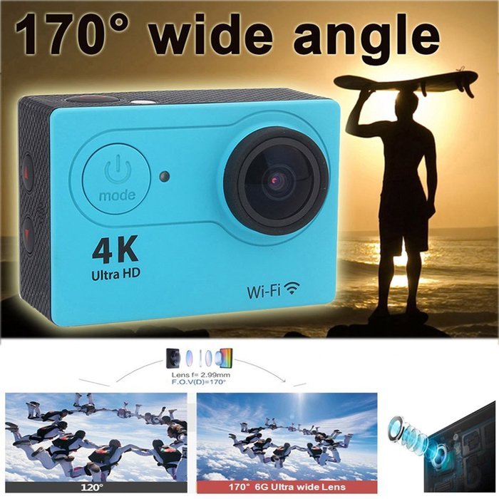 EKEN Original H9R Action Camera 4K WiFi Sports camera support Helmet Waterproof Sport Camera Video Cam with remote... N9