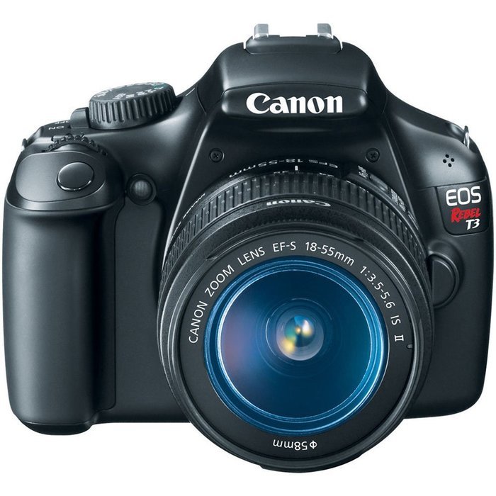 Canon EOS Rebel T3 Digital SLR Camera with EF-S 18-55mm f/3.5-5.6 IS Lens (discontinued by manufacturer) N2