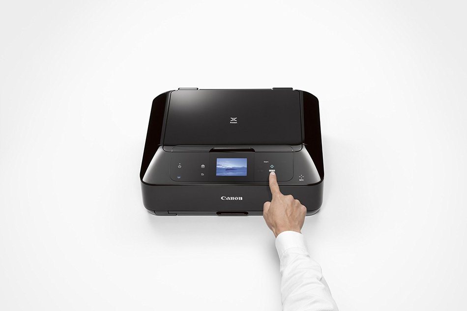 CANON MG7520 Wireless Color Cloud Printer with Scanner and Copier, White (Discontinued By Manufacturer) N15