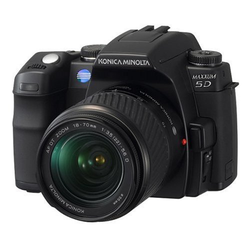 Konica Minolta Maxxum 5D 6.1MP Digital SLR Camera with Anti Shake (Body