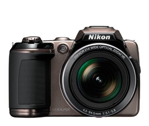 Nikon COOLPIX L120 14.1 MP Digital Camera with 21x NIKKOR Wide-Angle Optical Zoom Lens and 3-Inch LCD (Red) (OLD... N7