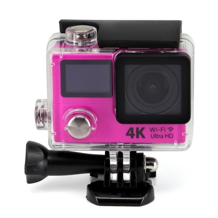WIFI Waterproof Sports DV, SANNYSIS Sports Camera Ultra HD 4K Dual Screen 2" LCD Video With Remote Control N7