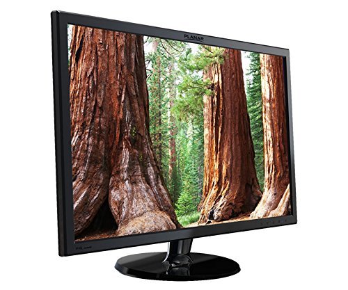 Planar PXL2470MW 24" Edge LED LCD Monitor - 16:9 - 1920 x 1080 - 1,000:1 - Full HD - Speakers...
