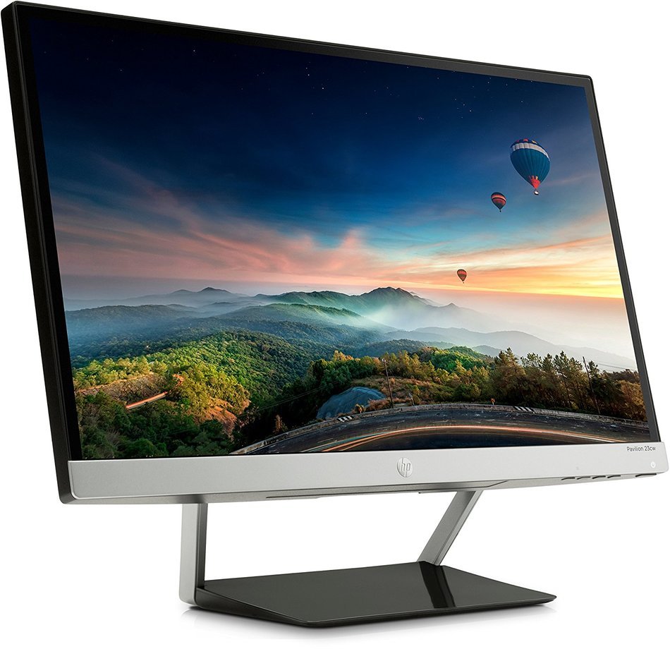 HP Pavilion 23cw 23-in IPS LED Backlit Monitor - 23" N3