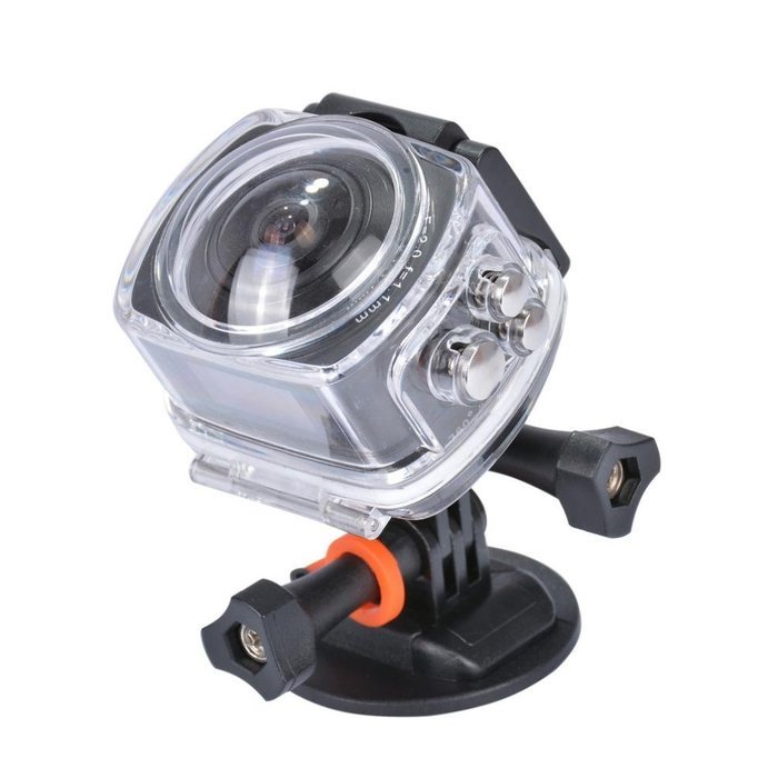 DEESEE(TM) AMKOV AMK100S 360 Degree Panoramic Camera Sports Action 1440P 30fps 8.0MP CMOS N5