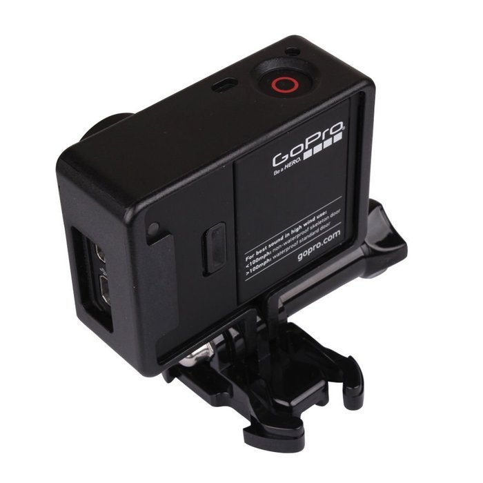 AxPower GoPro Accessories GoPro Protective Frame Bumper Case Strong Hard Plastic UV Black Color for Hero 4/3+/3 N7