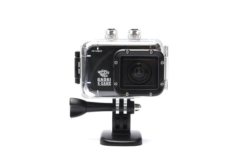 GAOKI WiFi Action Camera- 1.5 Inch Screen Full HD 1080P 170&deg;A+ HD Ultra-Wide Lens - Ultra Slim Waterproof Camera... N2