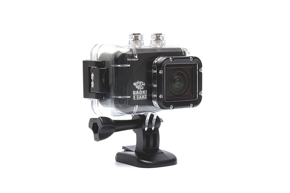 GAOKI WiFi Action Camera- 1.5 Inch Screen Full HD 1080P 170&deg;A+ HD Ultra-Wide Lens - Ultra Slim Waterproof Camera... N3