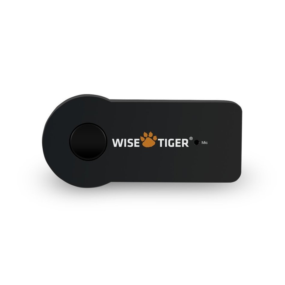 WISE TIGER Bluetooth Receiver 3.5mm Interface Wireless Car Kit Stereo Adapter