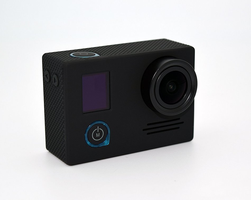 Generic Waterproof FPV Sports Action Camera Video cam camcorder 4K 24FPS WIFI Gyro Image stabilization Color White N4