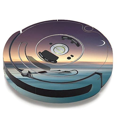 Skin Decal Vinyl Wrap For IRobot Roomba 650 655 Vacuum / Foggy Lake