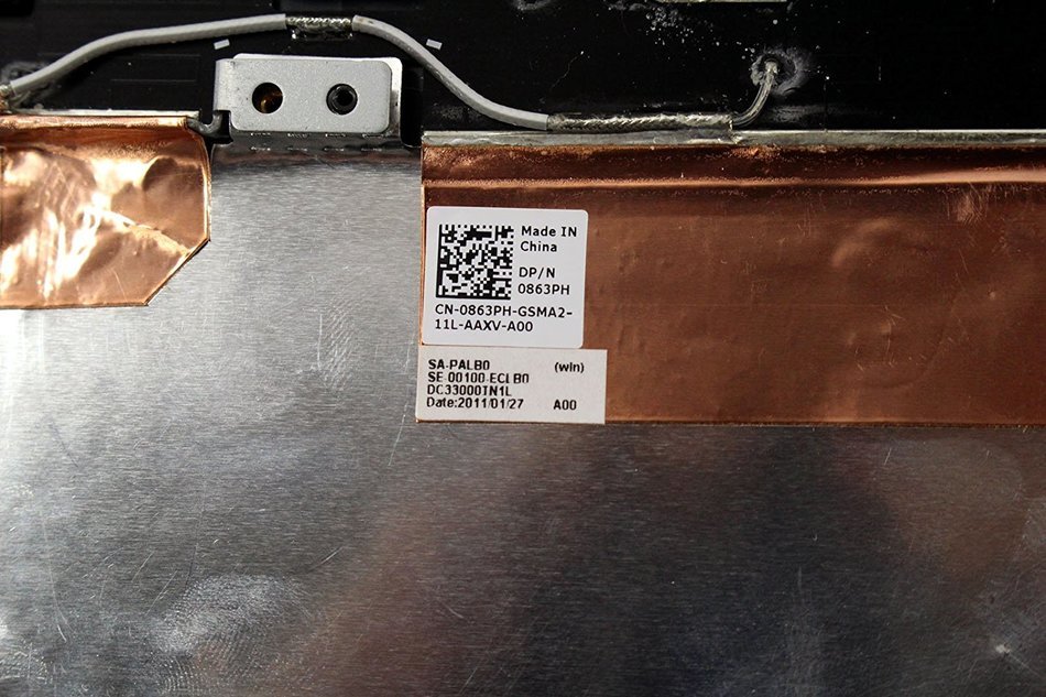 Alienware M14x LCD Back Cover CNT97 N2