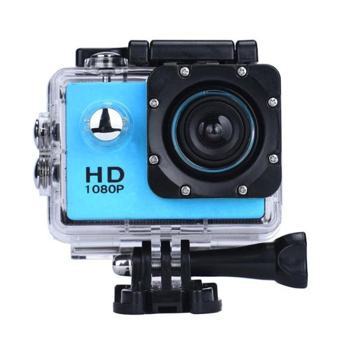 BEST Mini Waterproof Sports Recorder Car DV Action Camera Camcorder 1080P HD Blue N4