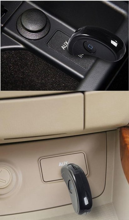 Enegg Universal Wireless Bluetooth CSR 4.0 Car Stereo Audio Adapter Receiver with 3.5mm Aux Input Jack for Hands... N9