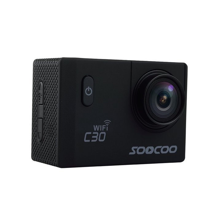 PowerLead 2K PL-AC30 Wifi Waterproof Action Camera DV 12MP HD DVR Camcorder with Mounting Accessories Kit/Gold N16