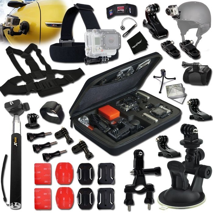 Xtech Car Mount and Motorcycle Accessory Kit (19 Items)