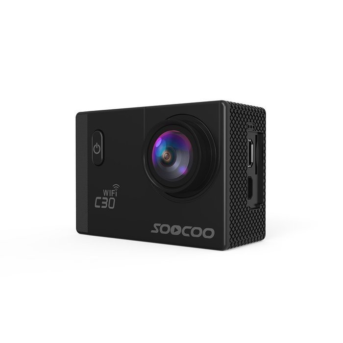 PowerLead 2K PL-AC30 Wifi Waterproof Action Camera DV 12MP HD DVR Camcorder with Mounting Accessories Kit/Gold N19