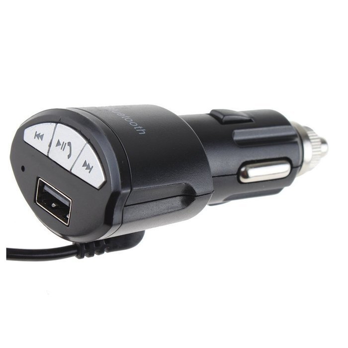 TOOGOO(R) Car Bluetooth A2DP Adapter & Phone Charger, 3.5mm AUX Stereo Audio Hands free for IPHONE5S,IPHONE6,... N3