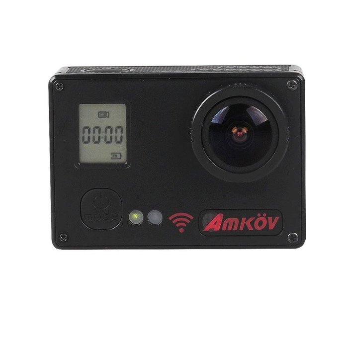Sport Camera, TONSEE Amkov AMK7000S 1080P HD 60fps WiFi Action Camera with Sunplus 6350 Chipset - Black N7