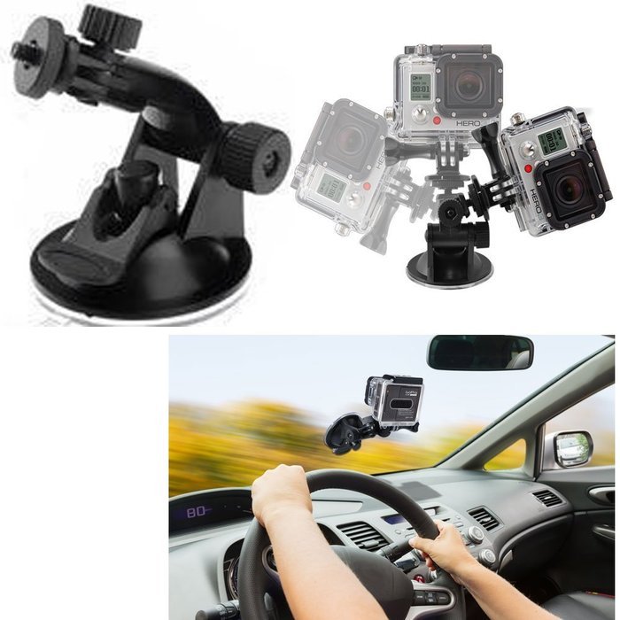 GoPro HERO4 SILVER Edition Camera HD Camcorder With Carrying Case + Dual Charge +2 Spare Battery + Head Strap... N3