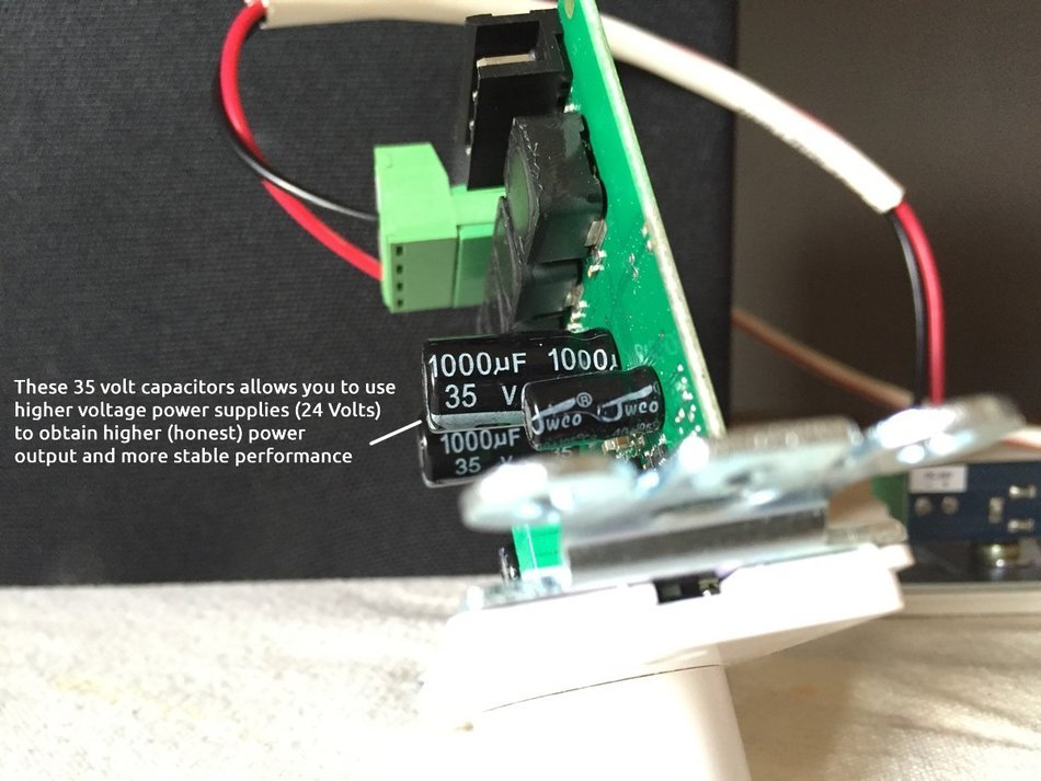 Bluetooth Volume Control - Built in CLASS D Amplifier Wireless Operation N2