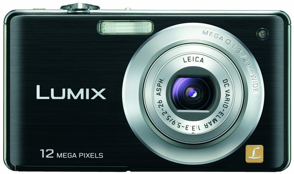 Panasonic Lumix DMC-FS15 12MP Digital Camera with 5x MEGA Optical Image Stabilized Zoom and 2.7 inch LCD (Black) N3