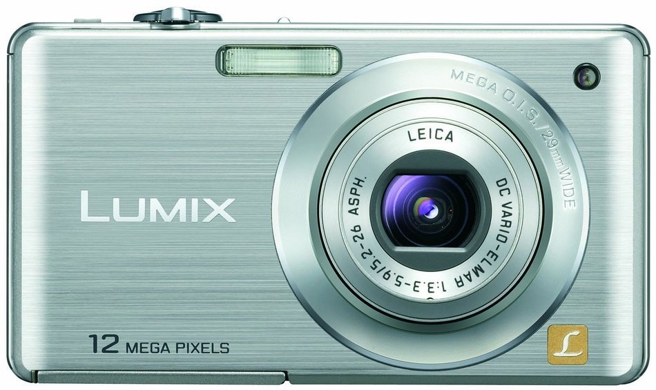Panasonic Lumix DMC-FS15 12MP Digital Camera with 5x MEGA Optical Image Stabilized Zoom and 2.7 inch LCD (Black) N4