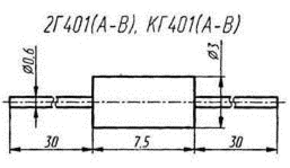 Silicon diodes KG401A (2G401A) (noise generator) USSR 3 pcs N2