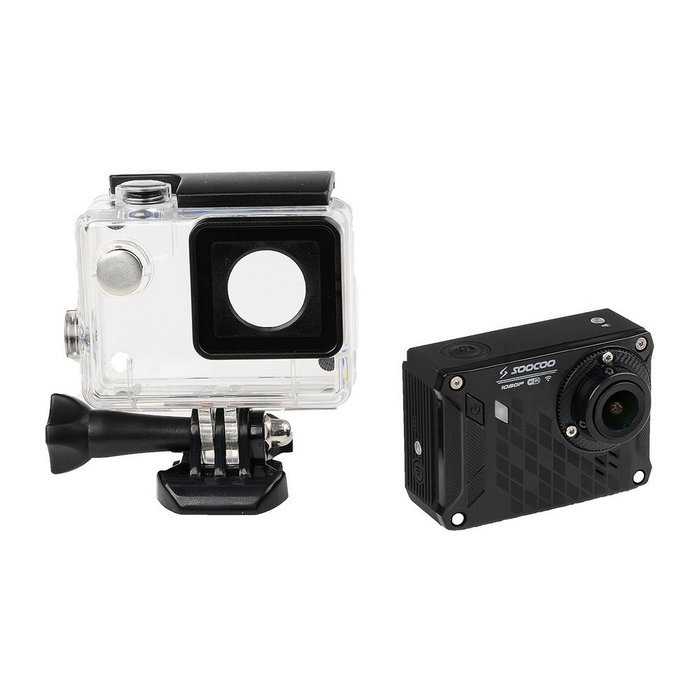 SOOCOO S33WS Pro WiFi Sport Action Camera 1080P 16MP 150 Degree Wide Angle 30M Waterproof DVR FPV with 8G SD Card... N3