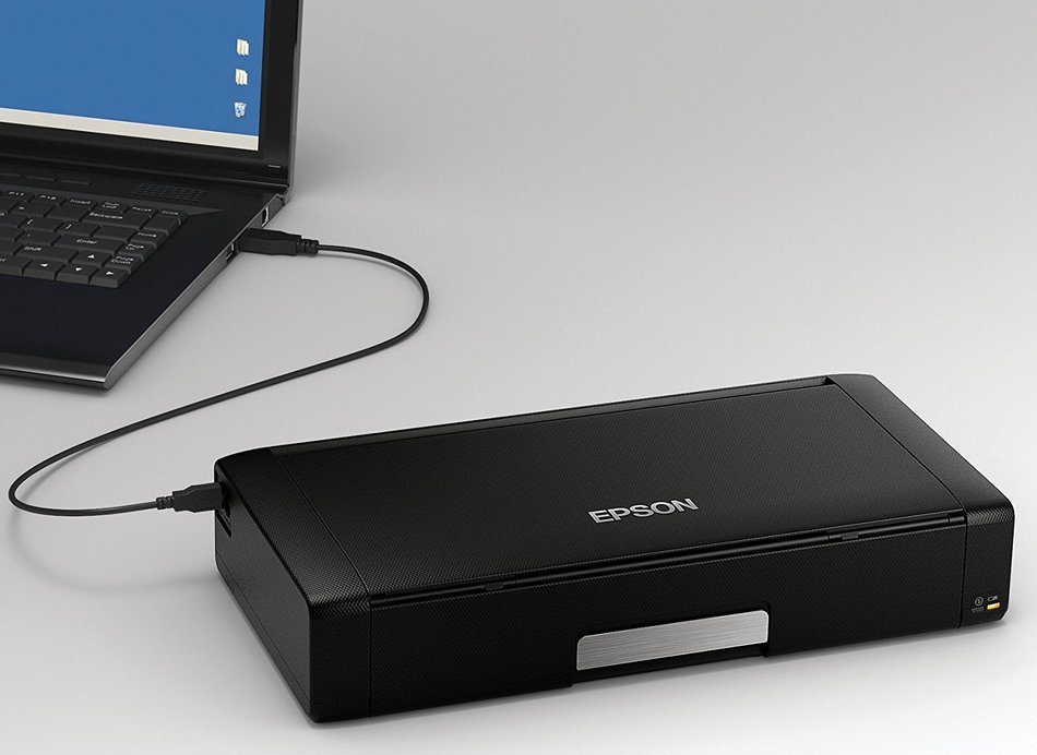 Epson WorkForce WF-100 Wireless Mobile Printer Wi-Fi Direct USB (Certified Refurbished) N8